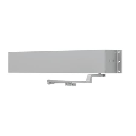 Lcn Grade 1 Surface Door Operator, Double Lever Arm Regular, Satin Aluminum Clear Anodized , Left-Handed 9542-REG 42 LH ANCLR